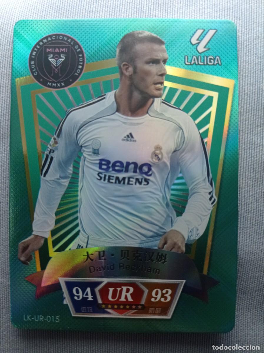 Cromos de f&uacute;tbol: REAL MADRID DAVID BECKHAM INTER MIAMI - Foto 1