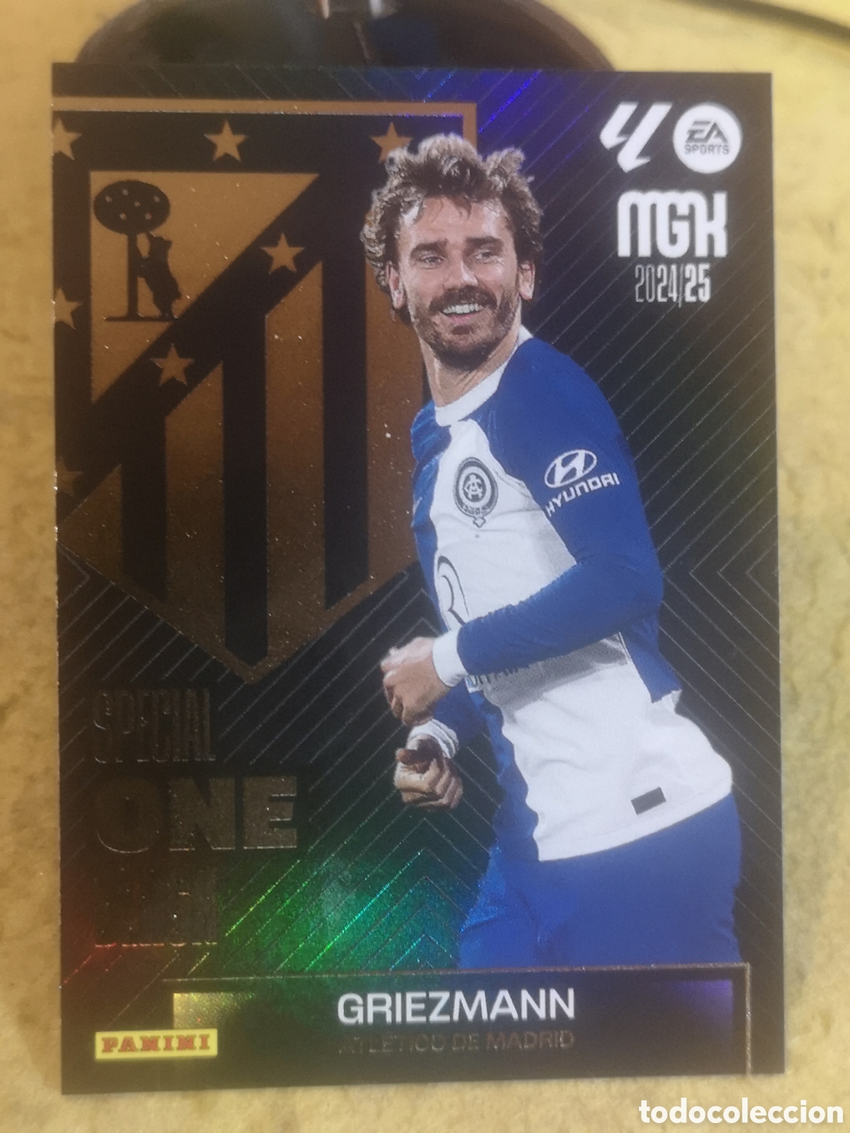 Cromos de f&uacute;tbol: MEGACRACKS 2024 2025 SPECIAL ONE BLACK - GRIEZMANN