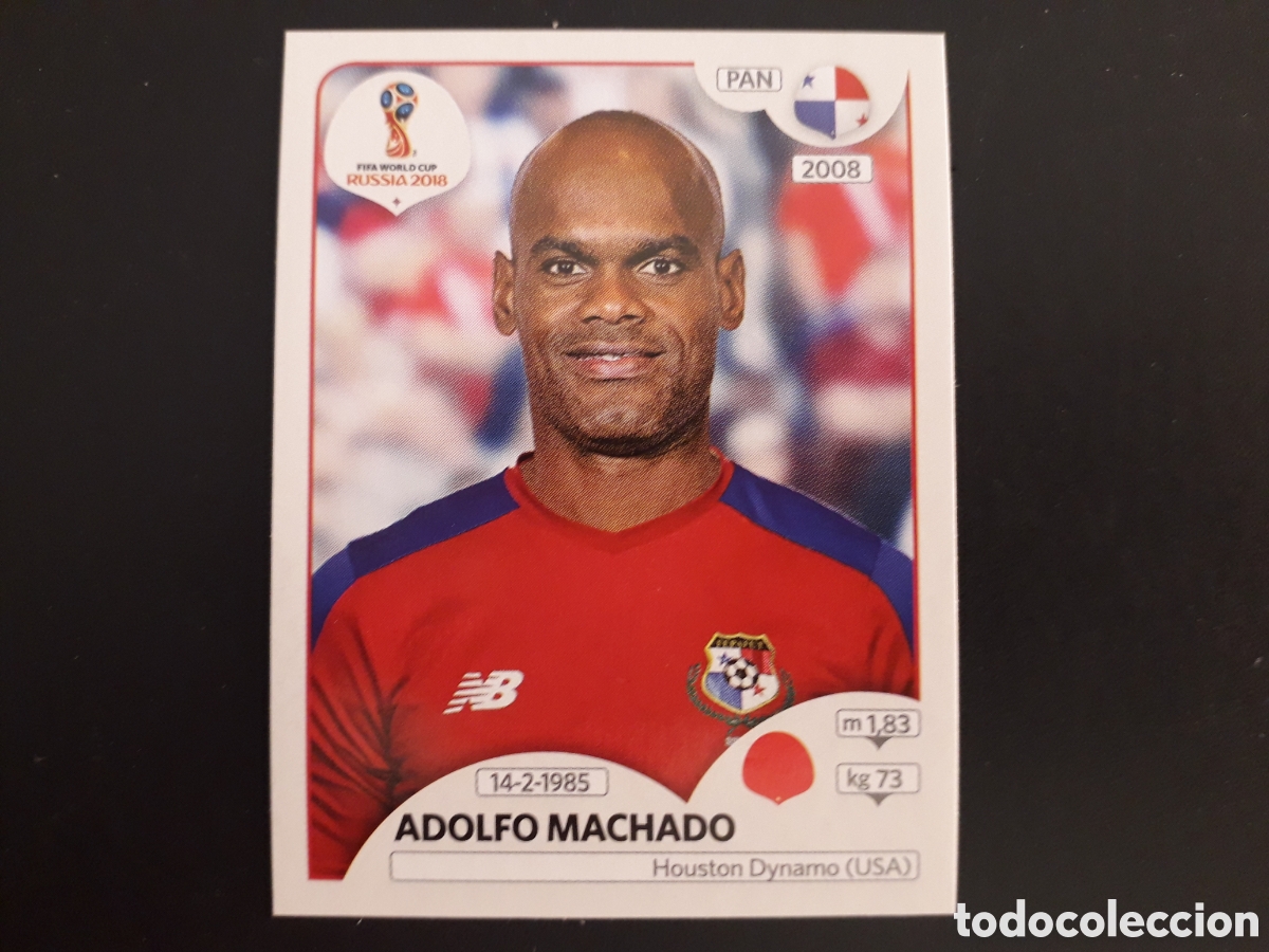 Cromos de F&uacute;tbol: ADOLFO MACHADO PANAM&Aacute; MUNDIAL F&Uacute;TBOL RUSIA RUSSIA 2018 N&deg; 539 PANINI SIN PEGAR PEDIDO M&Iacute;NIMO 3&euro;