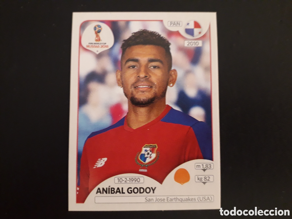Fu&szlig;ball-Sticker: AN&Iacute;BAL GODOY PANAM&Aacute; MUNDIAL F&Uacute;TBOL RUSIA RUSSIA 2018 N&deg; 547 PANINI SIN PEGAR PEDIDO M&Iacute;NIMO 3&euro;