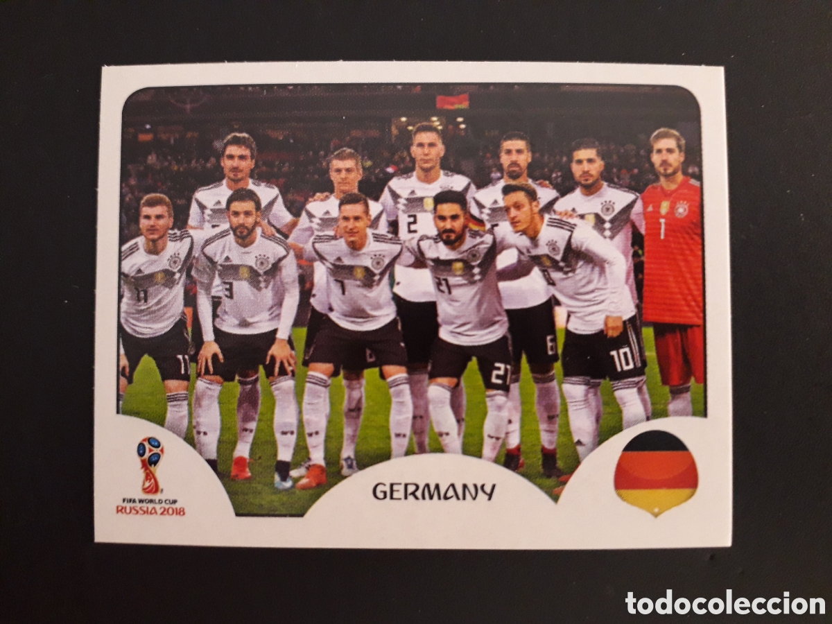 Football Stickers: EQUIPO ALEMANIA MUNDIAL F&Uacute;TBOL RUSIA RUSSIA 2018 N&deg; 433 PANINI SIN PEGAR PEDIDO M&Iacute;NIMO 3&euro;