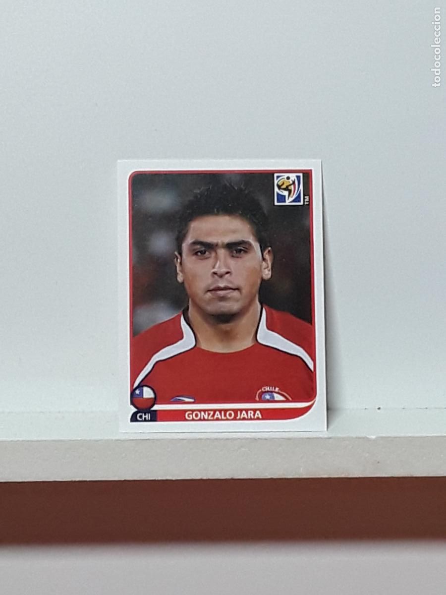 Cromos de f&uacute;tbol: MUNDIAL 2010 SOUTH AFRICA SUDAFRICA CROMO PANINI FUTBOL N 622 CHILE GONZALO JARA