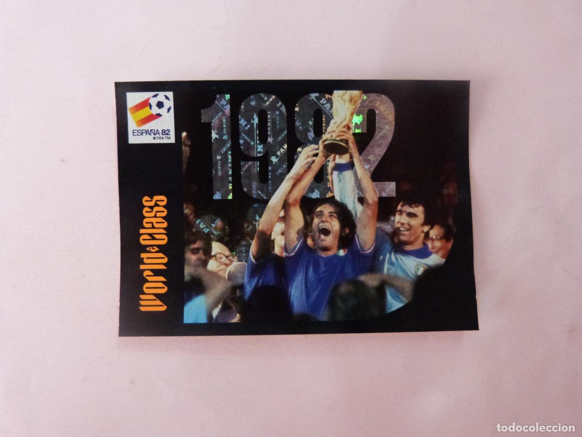 Cromos de F&uacute;tbol: CROMO FUTBOL MUNDIAL 1982 SIN PEGAR N&ordm; 16 WORLD CLASS DE PANINI