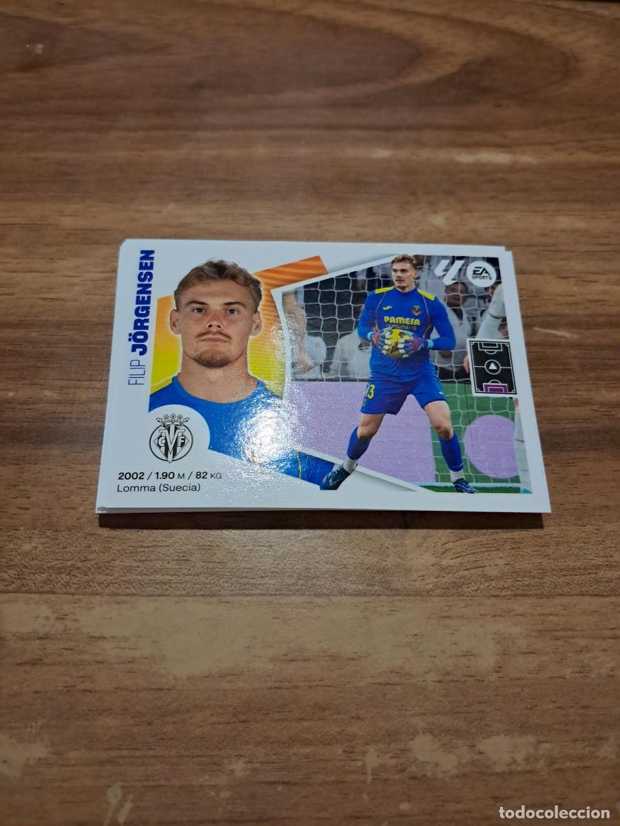 Cromos de F&uacute;tbol: CROMO COLECCIONES ESTE TEMPORADA 24/25: J&Ouml;RGENSEN (VILLARREAL), N&deg; 3