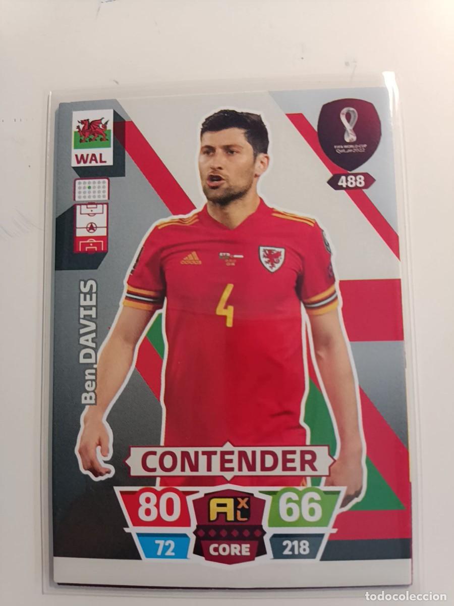 Cromos de F&uacute;tbol: 488 DAVIES GALES CONTENDER ADRENALYN XL MUNDIAL WORLD CUP QATAR 2022 PANINI 22