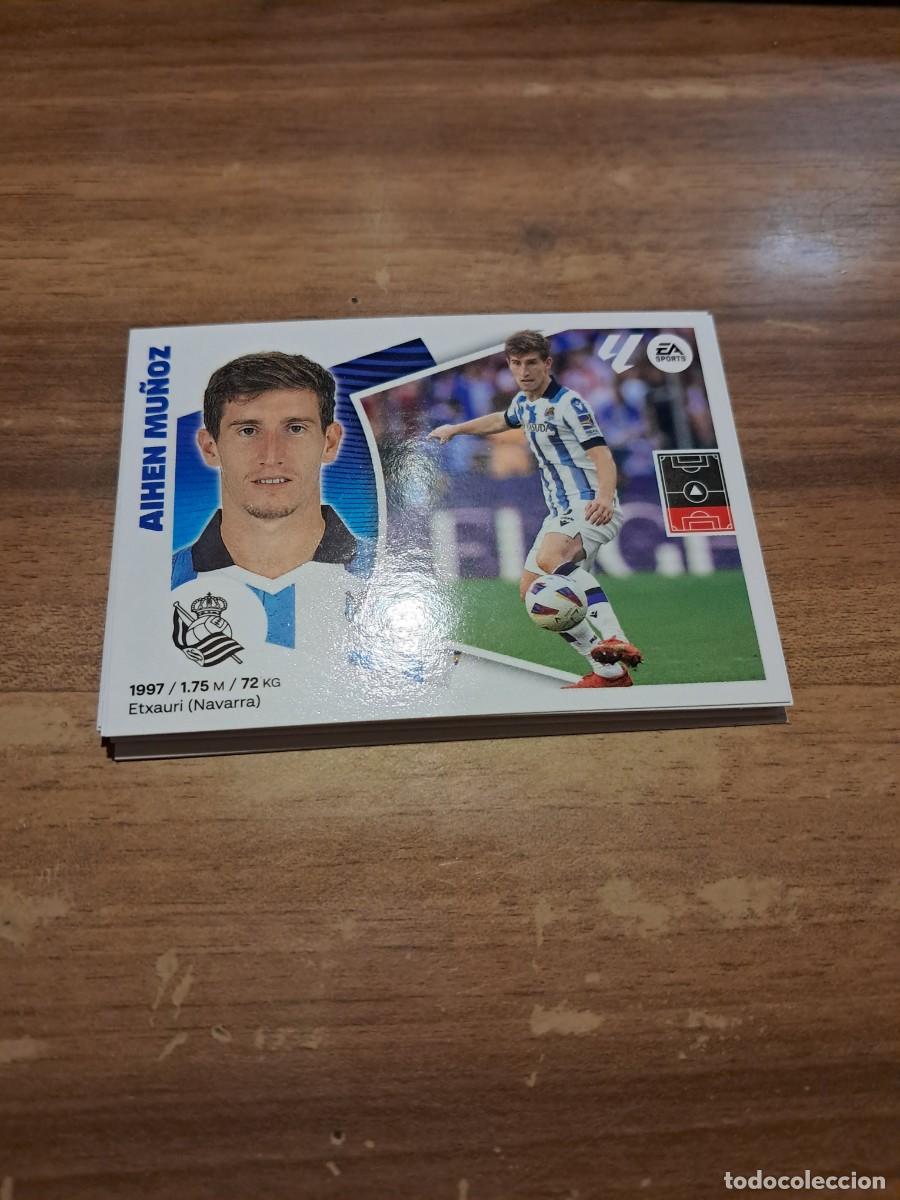 Cromos de F&uacute;tbol: CROMO COLECCIONES ESTE TEMPORADA 24/25: AHIEN MU&Ntilde;OZ (REAL SOCIEDAD), N&deg; 10A