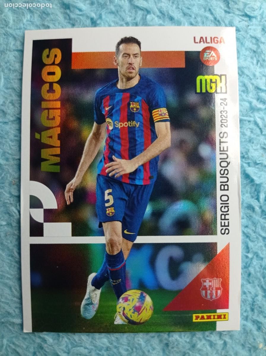 Cromos de f&uacute;tbol: MEGACRACK 23 24 M&Aacute;GICOS BUSQUETS - Foto 1