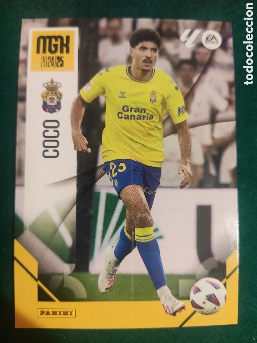 Cromos de f&uacute;tbol: 186 COCO LAS PALMAS MGK 24 25 - Foto 1