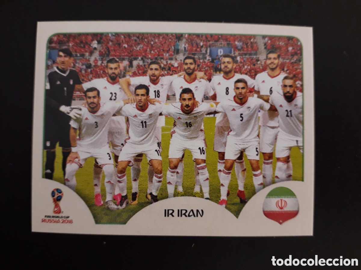 Fu&szlig;ball-Sticker: EQUIPO IR&Aacute;N MUNDIAL F&Uacute;TBOL RUSIA RUSSIA 2018 N&deg; 173 PANINI SIN PEGAR PEDIDO M&Iacute;NIMO 3&euro;.