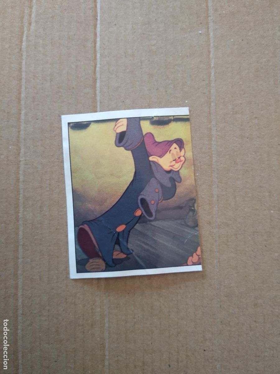 Cromos de f&uacute;tbol: CROMO PANINI LA BLANCANIEVES Y LOS 7 ENANITOS - Foto 1