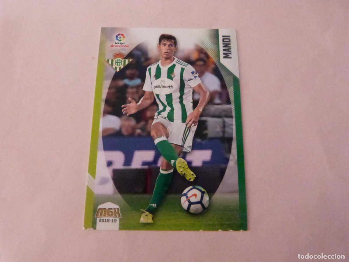 Football Stickers: TRADING CARD FUTBOL MANDI REAL BETIS BALOMPIE N&ordm; 114 LIGA MEGACRACKS 2018-2019/18-19 PANINI