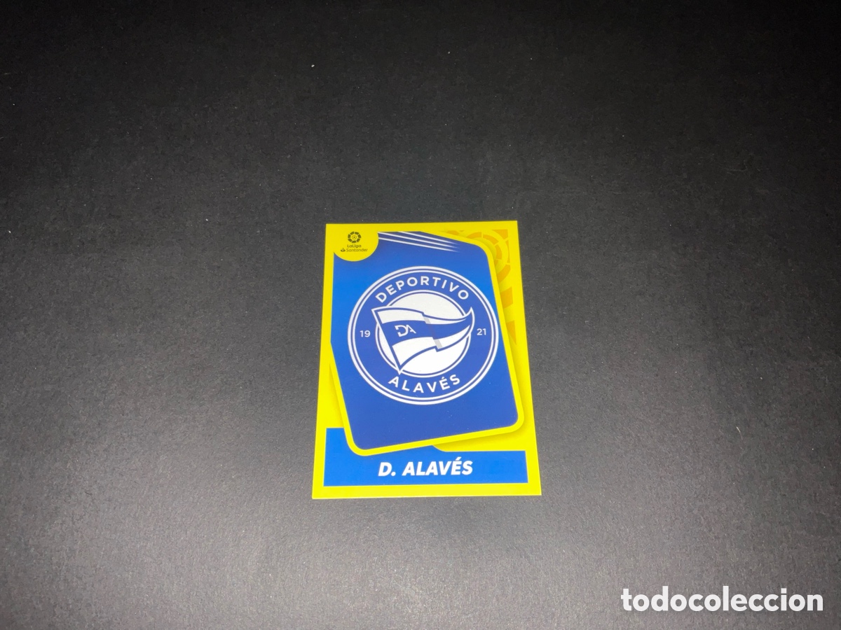 Figurine di Calcio: ‼️ESCUDO ALAVES N&ordm;1 LIGA ESTE 2021-2022‼️