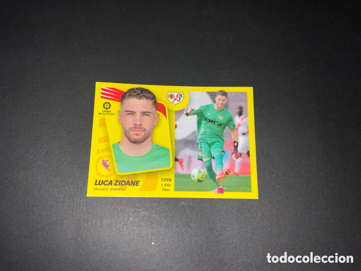 Figurine di Calcio: ‼️LUCA ZIDANE N&ordm;6 RAYO VALLECANO LIGA ESTE 2021-2022‼️