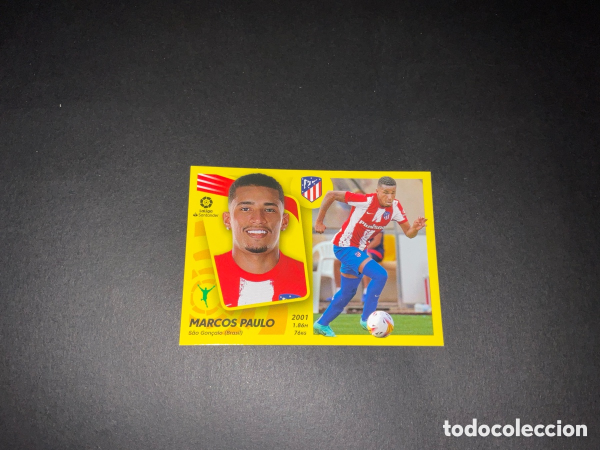 Figurine di Calcio: ‼️MARCOS PAULO ULTIMO FICHAJE N&ordm;17 LIGA ESTE 2021-2022‼️