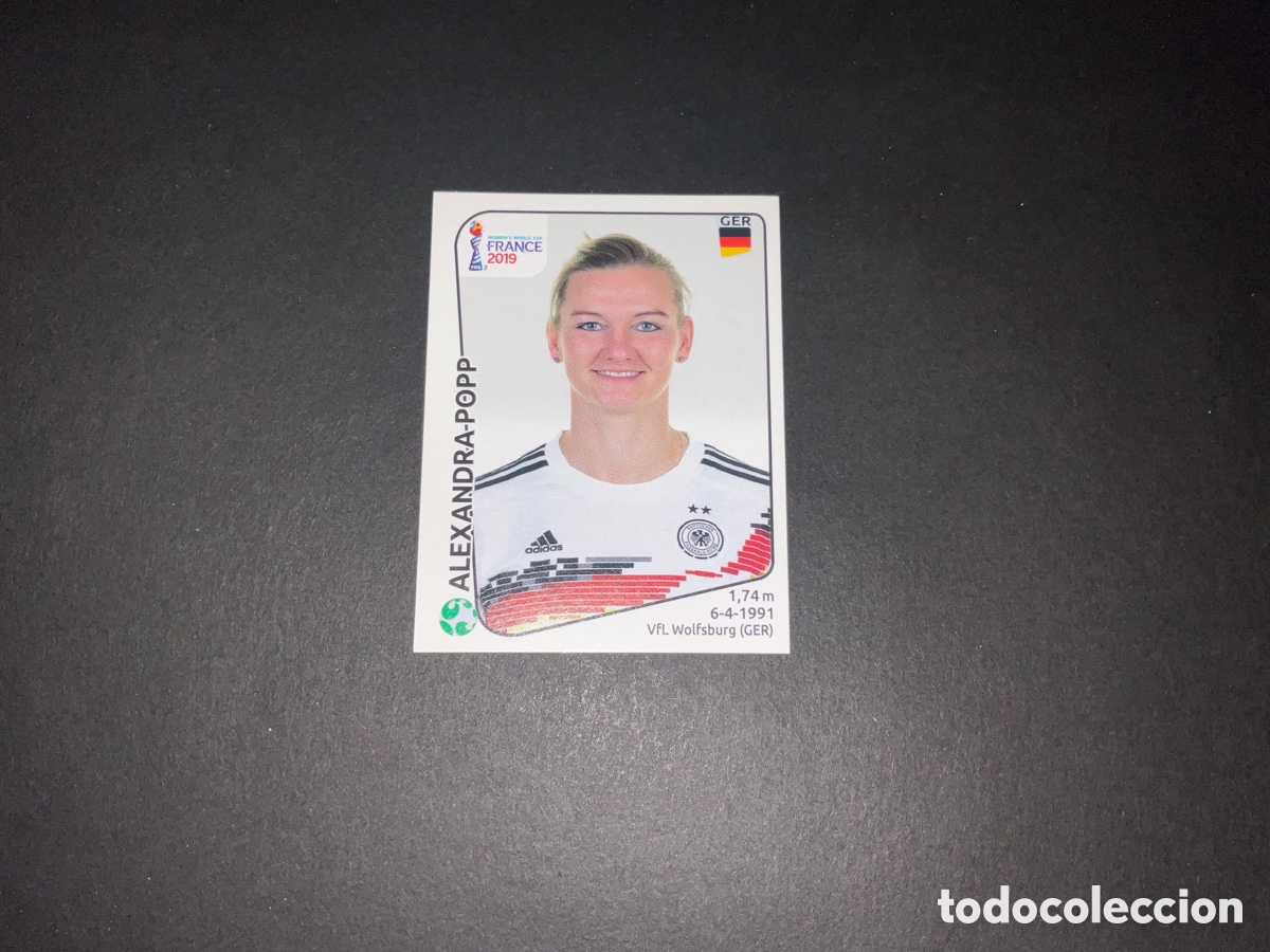 Fu&szlig;ball-Sticker: ‼️ALEXANDRA POPP N&ordm;117 WOMENS WORLD CUP FRANCE 2019‼️