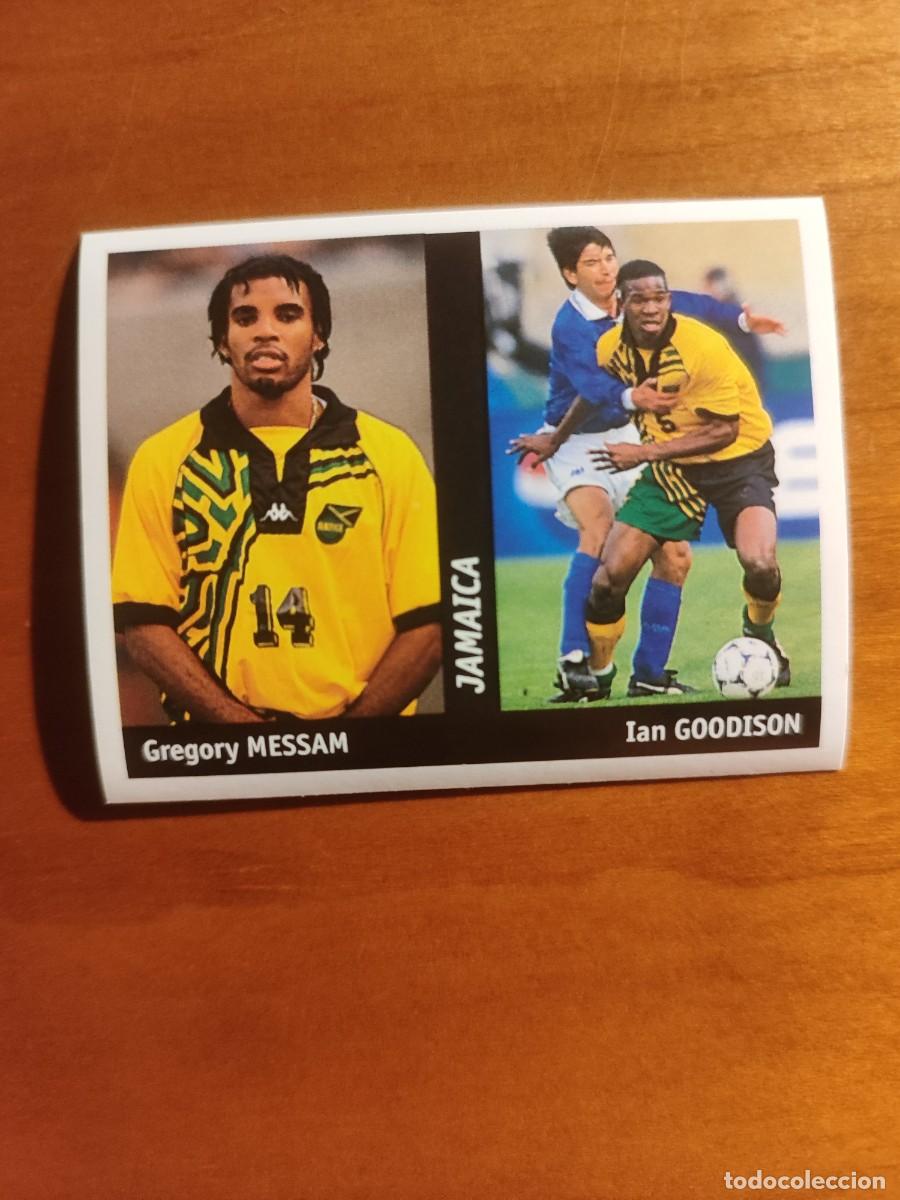 Cromos de f&uacute;tbol: 366 DS WORLD CUP 98 MUNDIAL FRANCIA 1998 GREGORY MESSAM/IAN GOODISON - JAMAICA -- NUEVO DE SOBRE