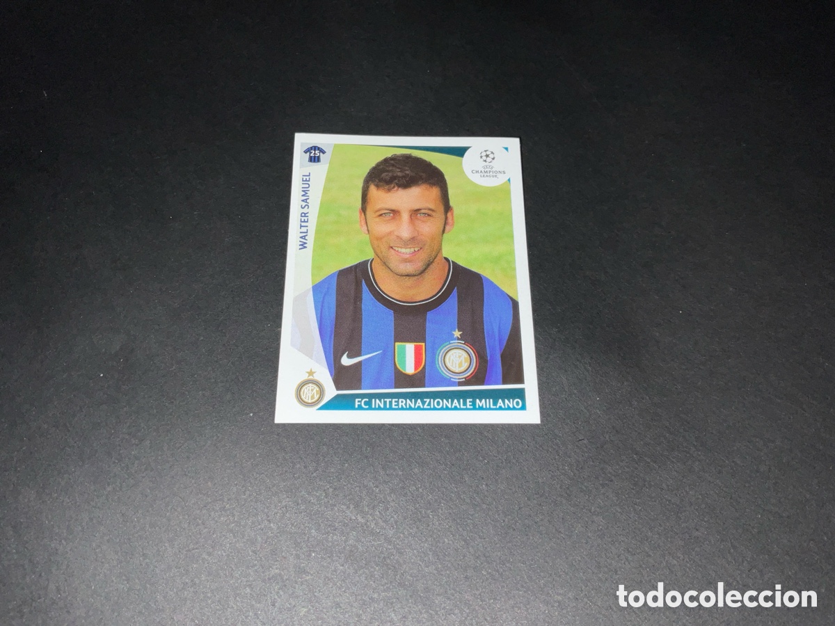 Fu&szlig;ball-Sticker: ‼️WALTER SAMUEL N&ordm;365 FC INTERNAZIONALE MILANO CHAMPIONS LEAGUE 2009-2010‼️