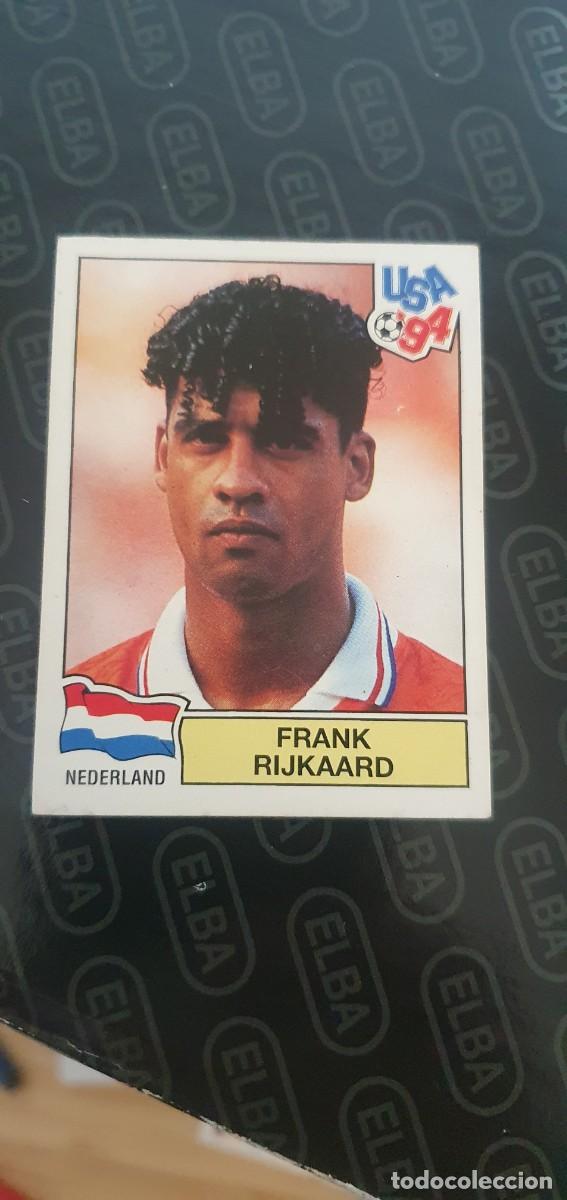 Figurine di Calcio: CROMO FUTBOL MUNDIAL USA 94 PANINI N&ordm; 422 FRANK RIJKAARD - HOLANDA - NUNCA PEGADO
