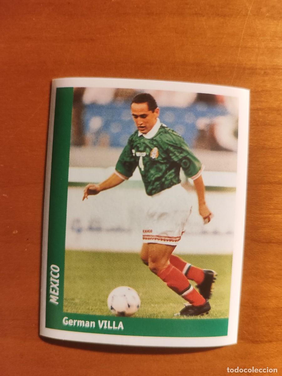 Fu&szlig;ball-Sticker: 229 DS WORLD CUP 98 MUNDIAL FRANCIA 1998 GERMAN VILLA - MEXICO -- NUEVO DE SOBRE