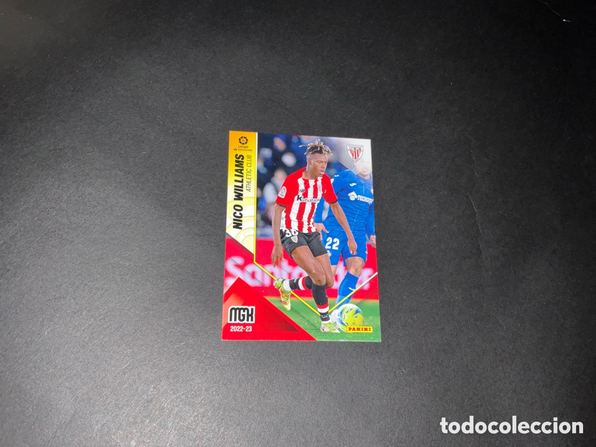 Figurine di Calcio: ‼️NICO WILLIAMS N&ordm;43 ATHLETIC CLUB MEGACRACKS 2022-2023‼️