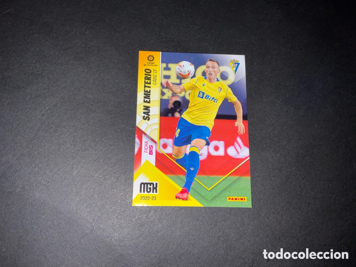 Figurine di Calcio: ‼️SAN EMETERIO N&ordm;112 BIS CADIZ CF MEGACRACKS 2022-2023‼️