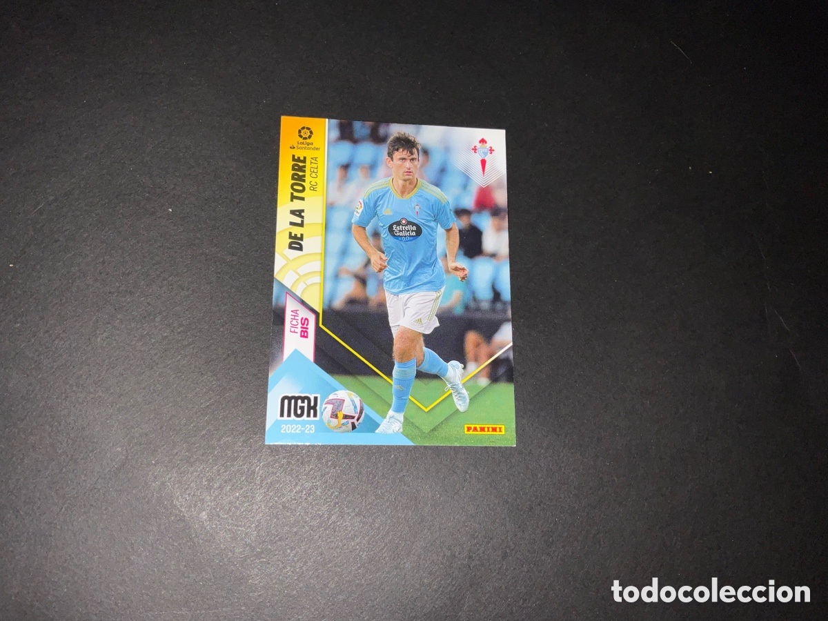 Fu&szlig;ball-Sticker: ‼️DE LA TORRE N&ordm;132 BIS RC CELTA MEGACRACKS 2022-2023‼️
