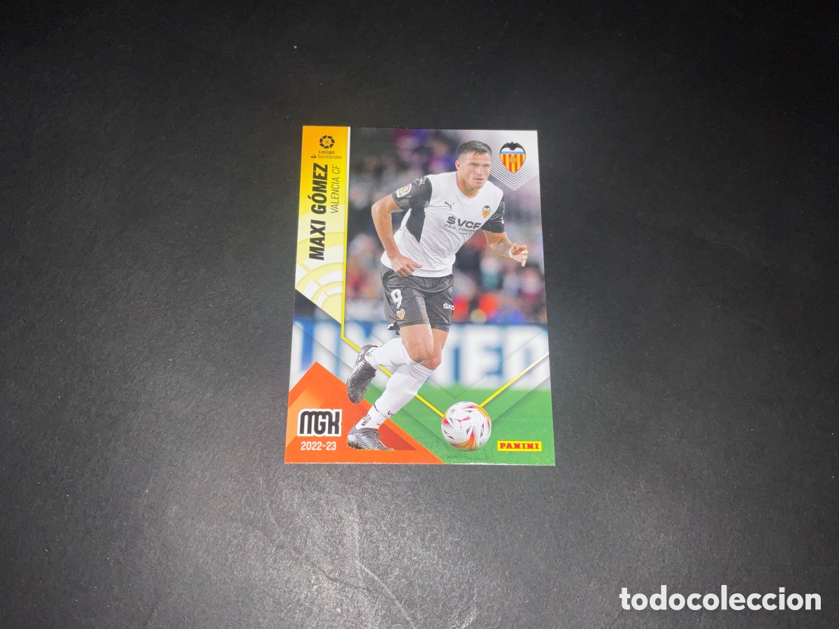 Fu&szlig;ball-Sticker: ‼️MAXI GOMEZ N&ordm;333 VALENCIA CF MEGACRACKS 2022-2023‼️