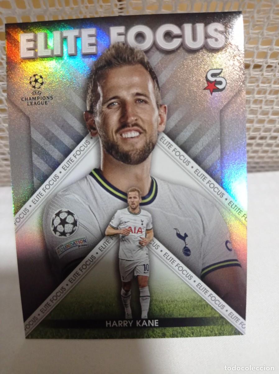Fu&szlig;ball-Sticker: SUPER STARS TOPPS UEFA CHAMPIONS LEAGUE ELITE FOCUS HARRY KANE ENGLAND