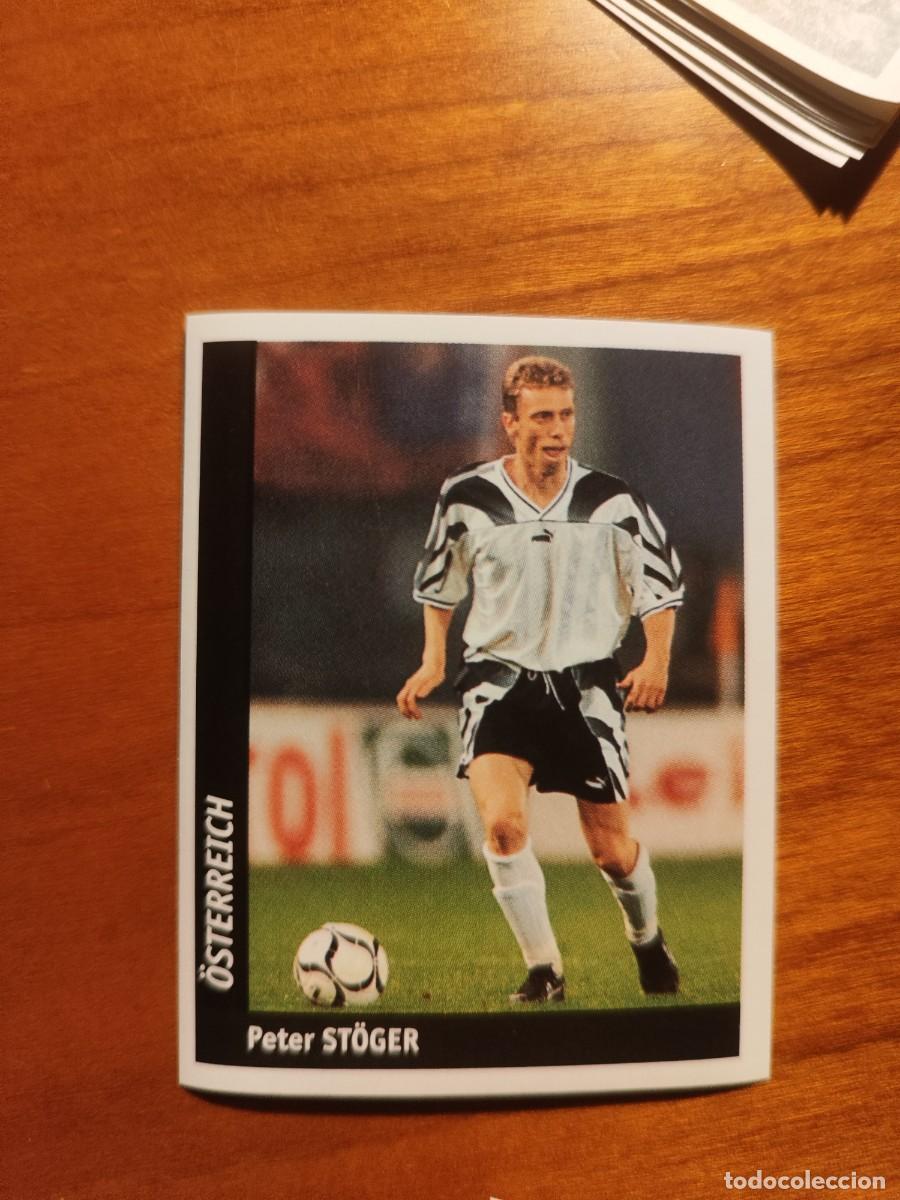 Fu&szlig;ball-Sticker: 103 DS WORLD CUP 98 MUNDIAL FRANCIA 1998 PETER STOGER - OSTERREICH AUSTRIA -- NUEVO DE SOBRE