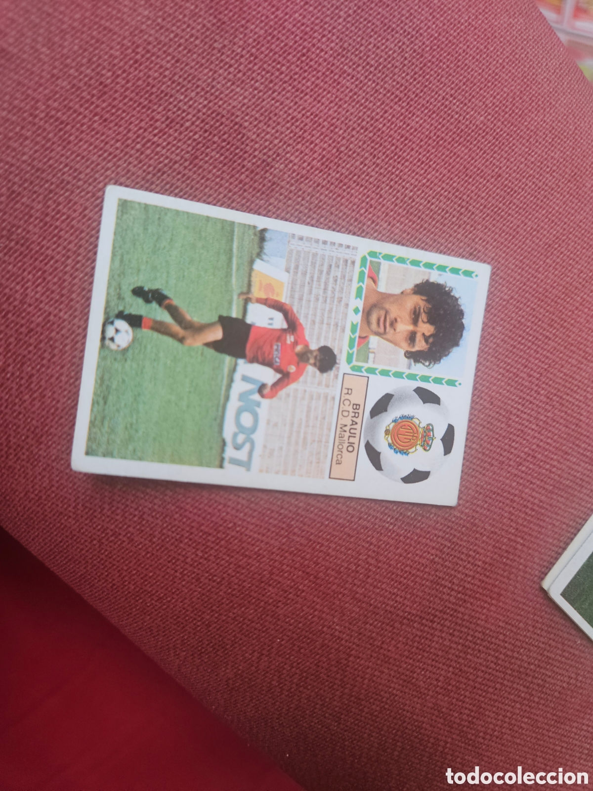 Cartes &agrave; collectionner de Football: Braulio Mallorca este 1983 1984 83 84 sin pegar