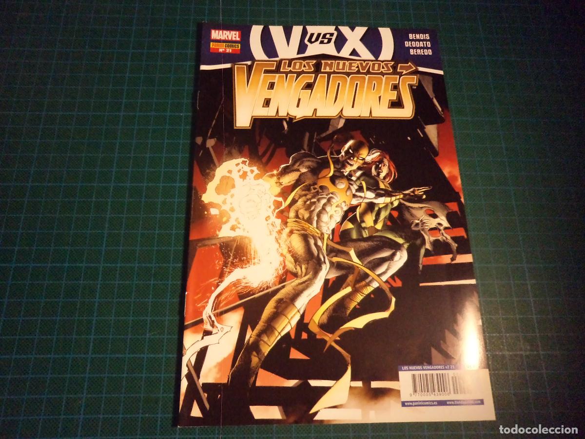 Fu&szlig;ball-Sticker: Los nuevos Vengadores. Vol 2. n&ordm; 21. Panini. (ref-09)