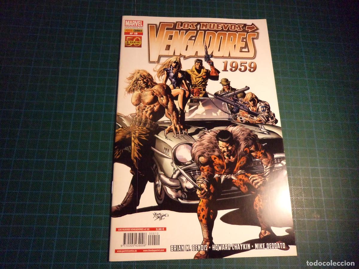 Fu&szlig;ball-Sticker: Los nuevos Vengadores. Vol 2. n&ordm; 10. Panini. (ref-09)