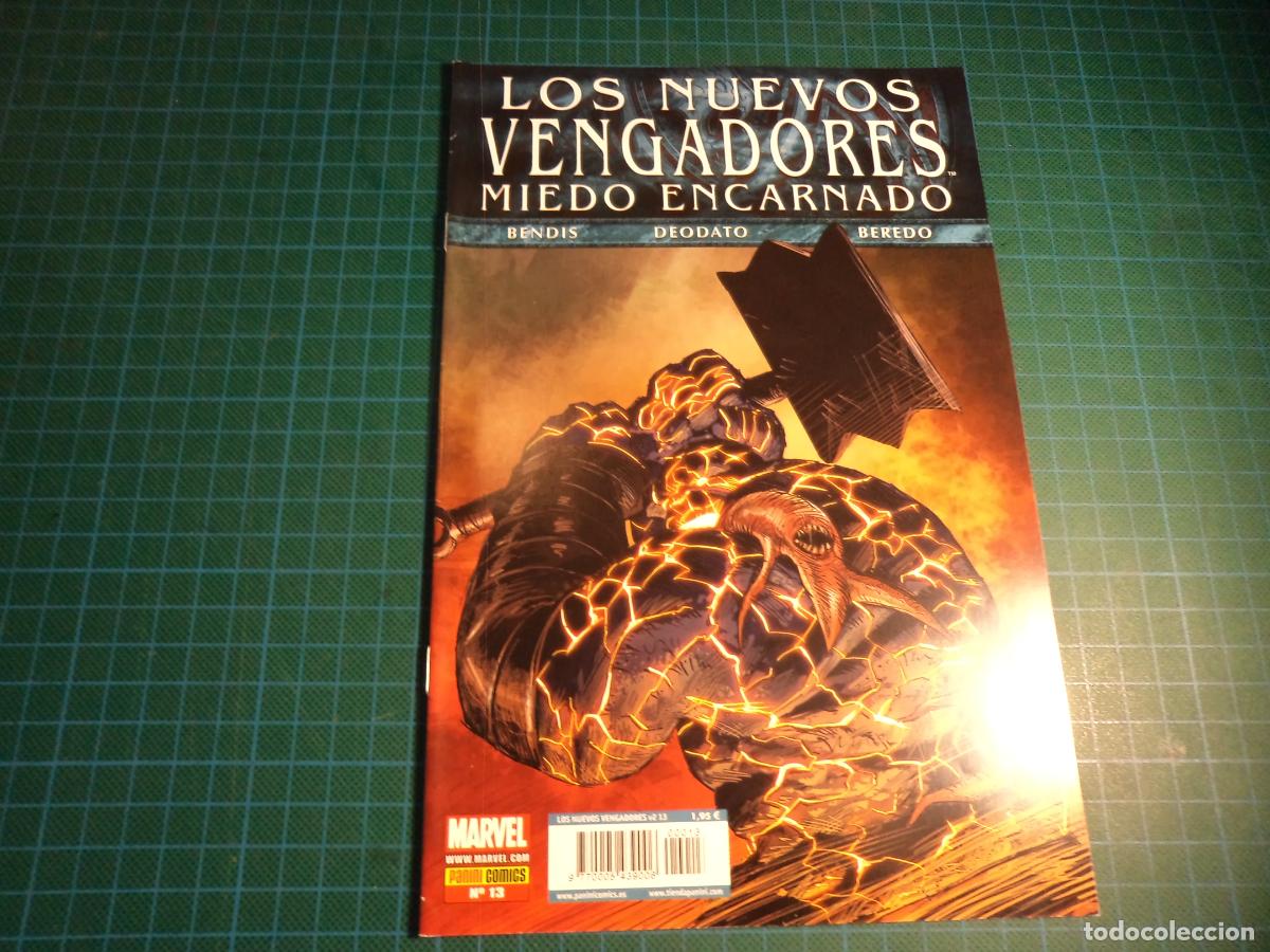 Fu&szlig;ball-Sticker: Los nuevos Vengadores. Vol 2. n&ordm; 13. Panini. (ref-09)