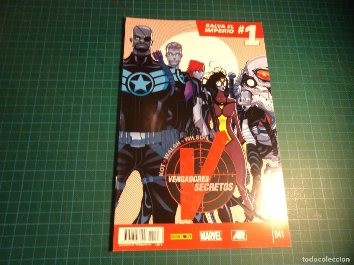 Fu&szlig;ball-Sticker: Vengadores Secretos. n&ordm; 41. Panini. (ref-09)