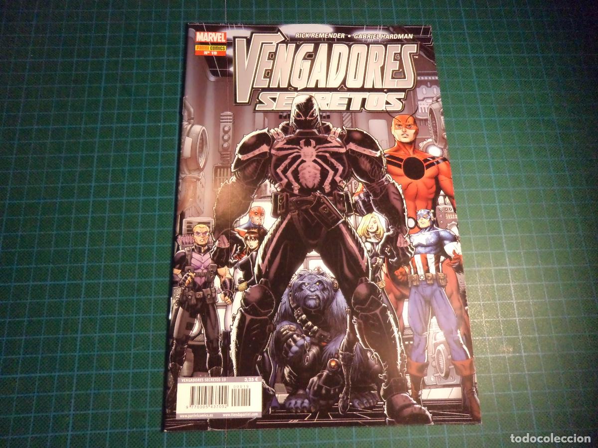 Fu&szlig;ball-Sticker: Vengadores Secretos. n&ordm; 19. Panini. (ref-09)