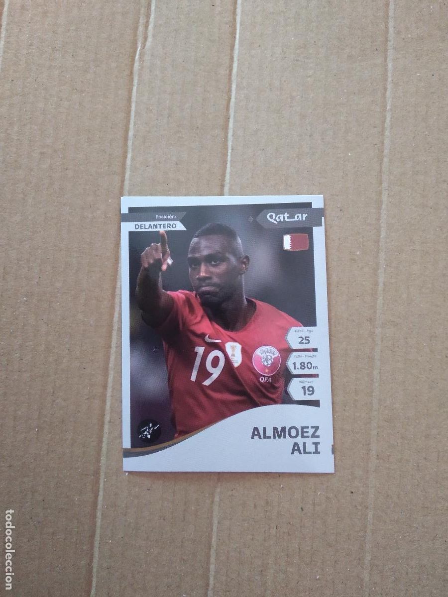 Figurine di Calcio: 24 ALMOEZ ALI QATAR CROMO FUTBOL MUNDIAL 2022 SPORTS COLLECTION WORLD CUP COPA DEL MUNDO