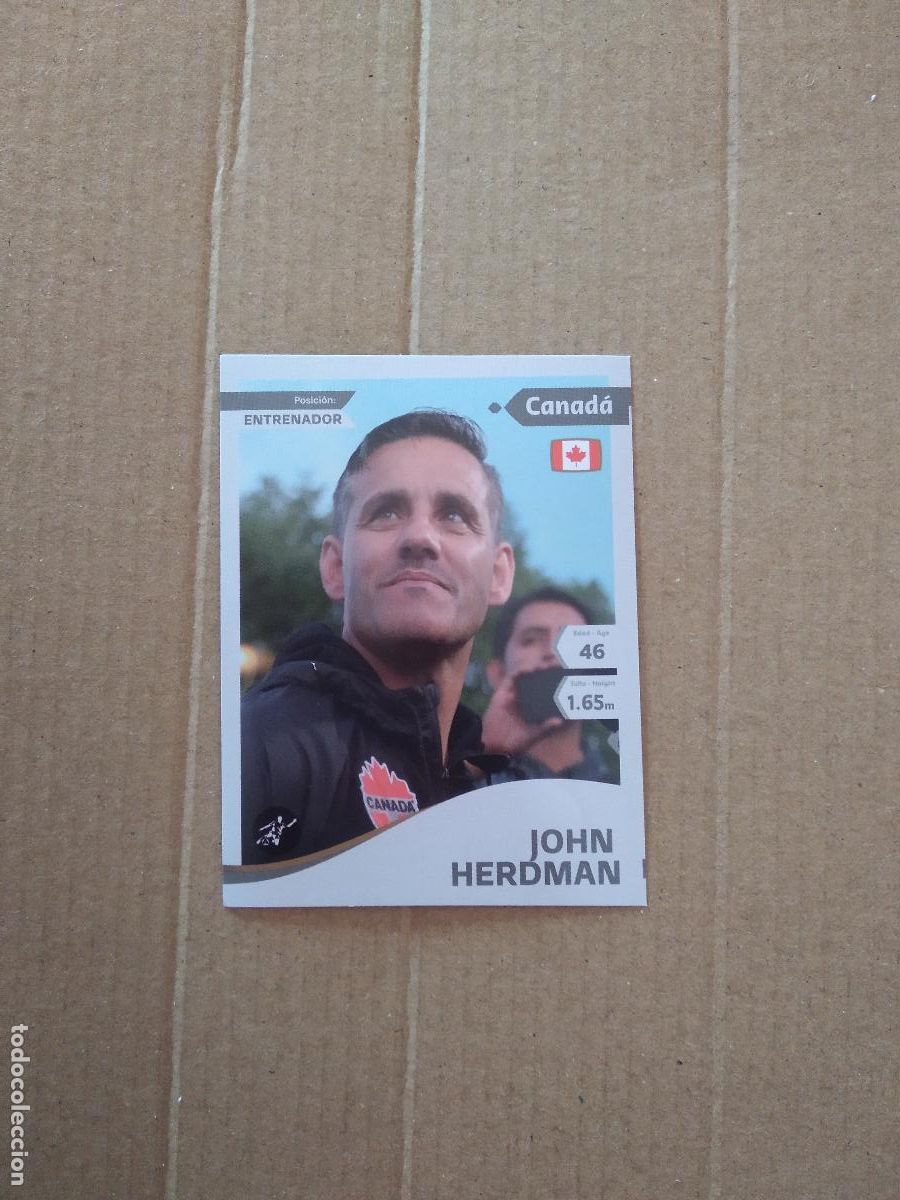 Cromos de f&uacute;tbol: 257 JOHN HERDMAN CANADA CROMO FUTBOL MUNDIAL 2022 SPORTS COLLECTION WORLD CUP