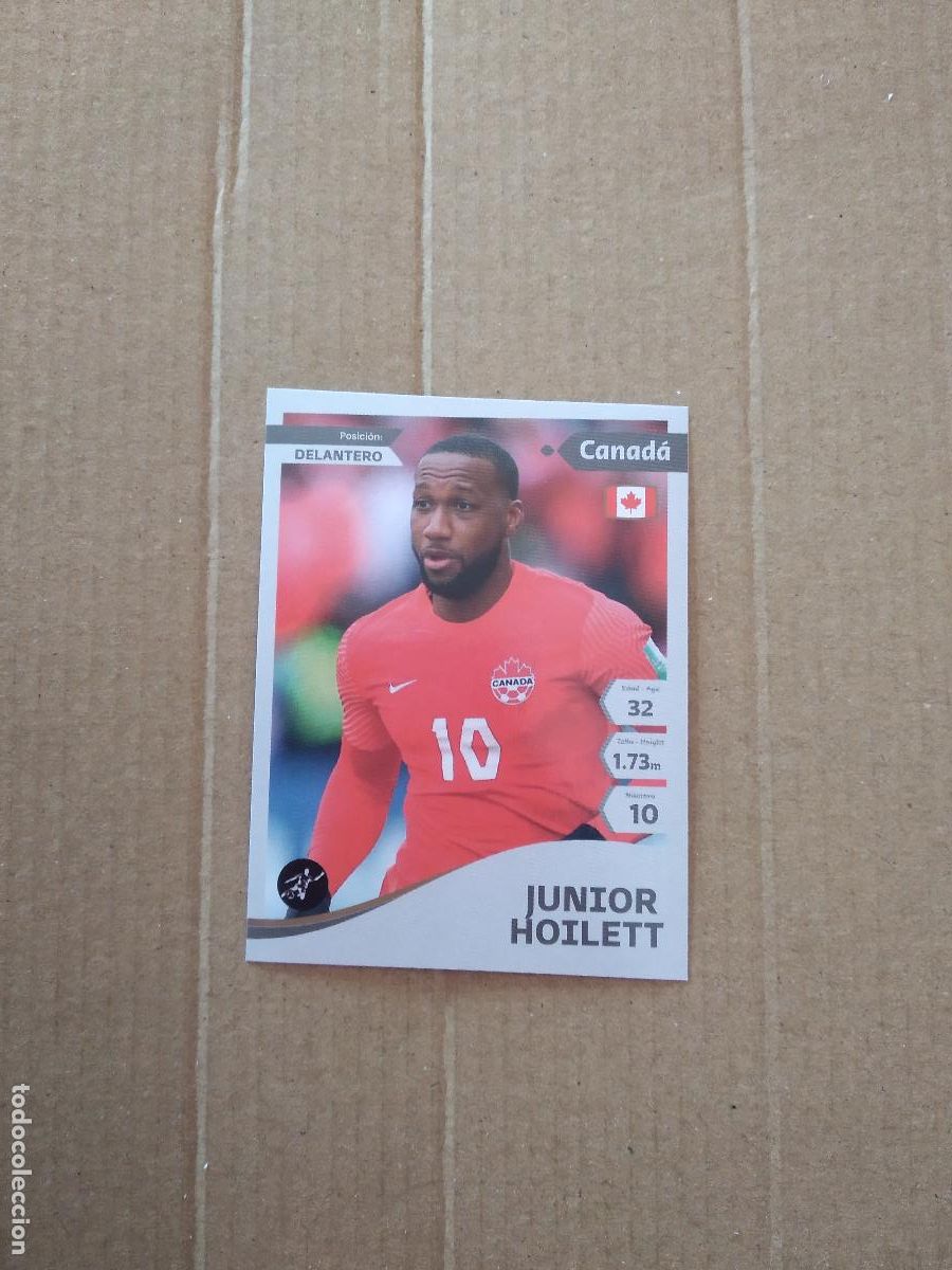 Figurine di Calcio: 268 JUNIOR HOILETT CANADA CROMO FUTBOL MUNDIAL 2022 SPORTS COLLECTION WORLD CUP