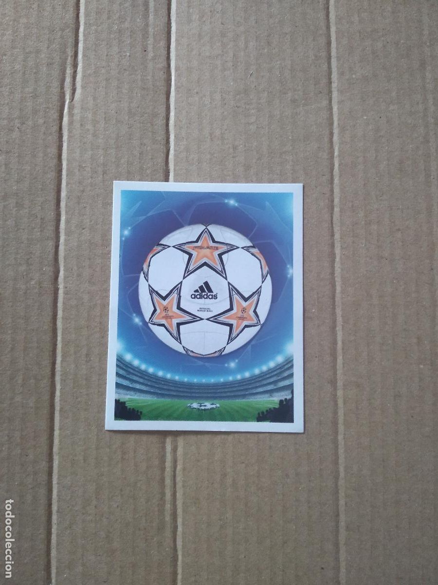 Cromos de f&uacute;tbol: 3 BALON PELOTA ADIDAS CROMO STICKER FUTBOL PANINI 2007-2008 UEFA CHAMPIONS LEAGUE 07-08