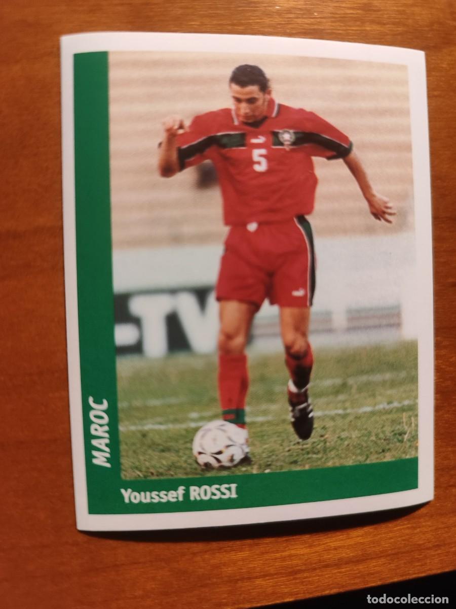 Cromos de Futebol: 52 DS WORLD CUP 98 MUNDIAL FRANCIA 1998 YOUSSEF ROSSI - MAROC MARRUECOS -- NUEVO DE SOBRE