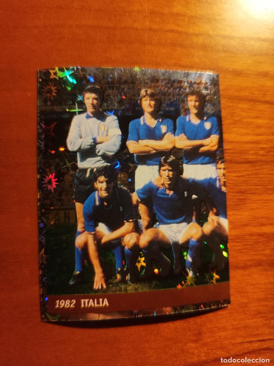 Cromos de f&uacute;tbol: 8 DS WORLD CUP 98 MUNDIAL FRANCIA 1998 TEAM ITALIA - HISTORY 1982 -- NUEVO DE SOBRE