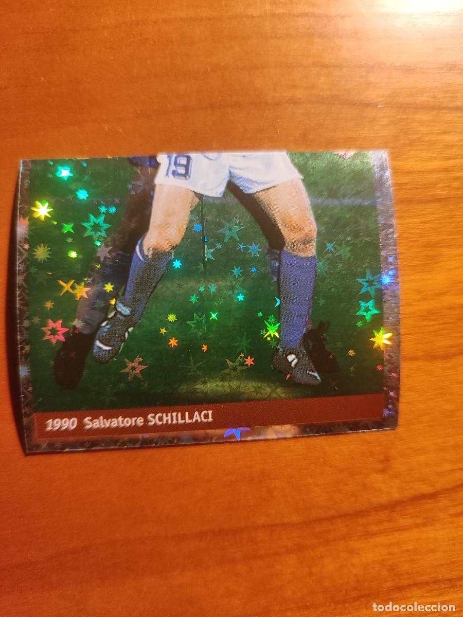 Fu&szlig;ball-Sticker: 15 DS WORLD CUP 98 MUNDIAL FRANCIA 1998 SALVATORE SCHILLACI - HISTORY 1990 -- NUEVO DE SOBRE