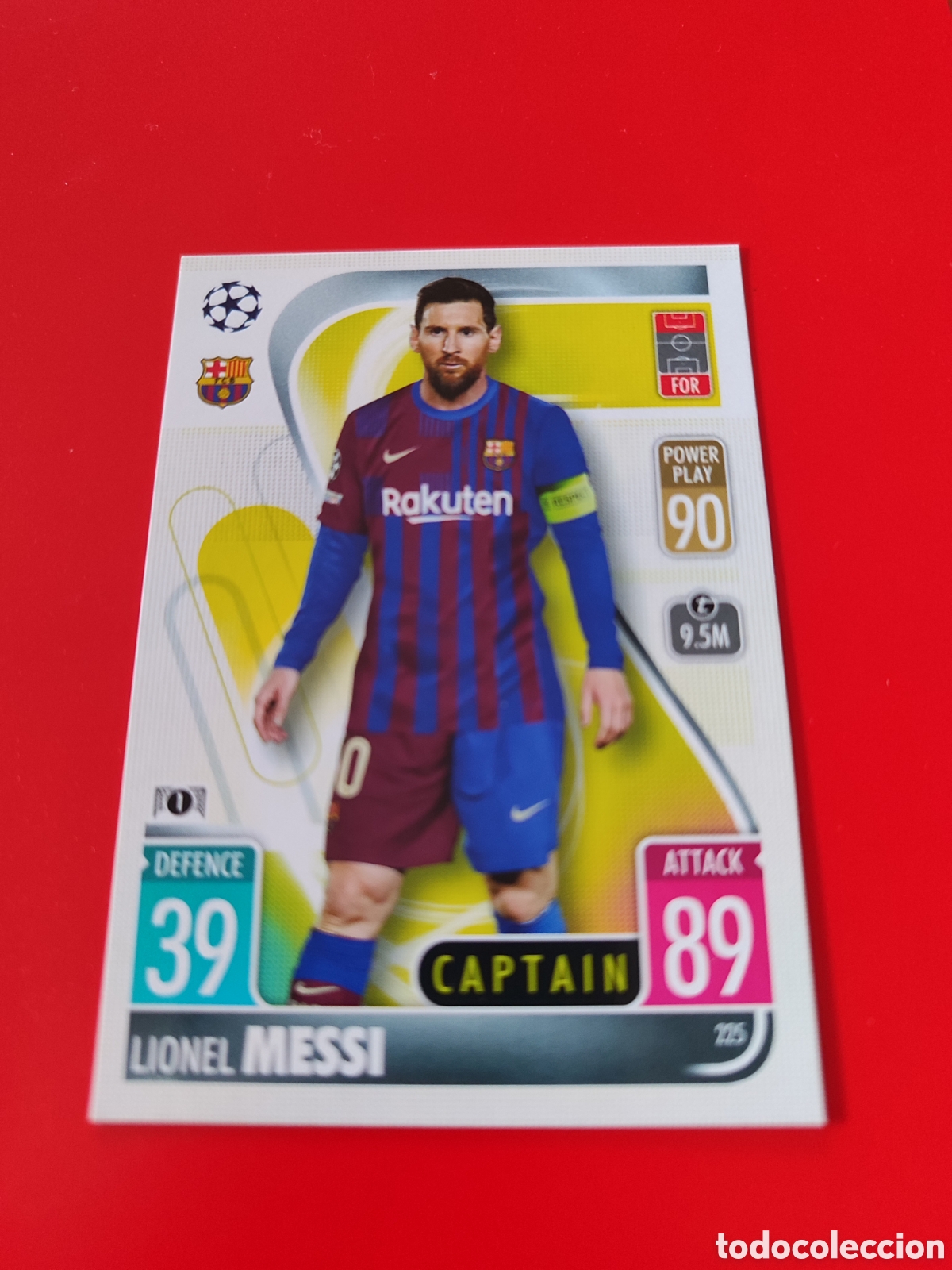 Cromos de f&uacute;tbol: Messi Match Attax Topps 21-22 - Foto 2