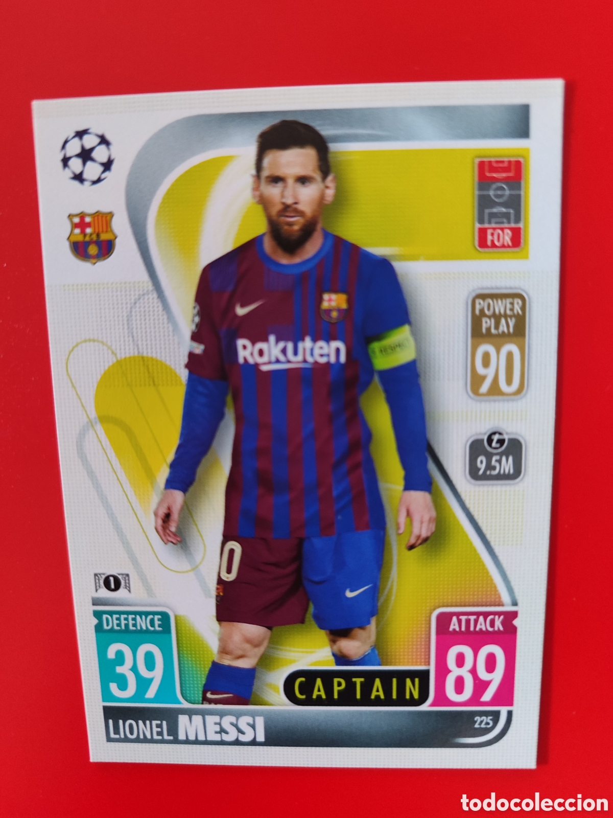Cromos de f&uacute;tbol: Messi Match Attax Topps 21-22 - Foto 1
