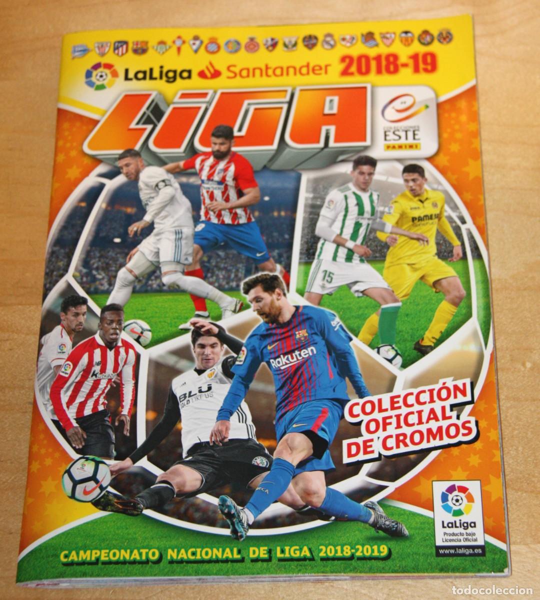 Álbum completo Ediciones Este Liga 18/19