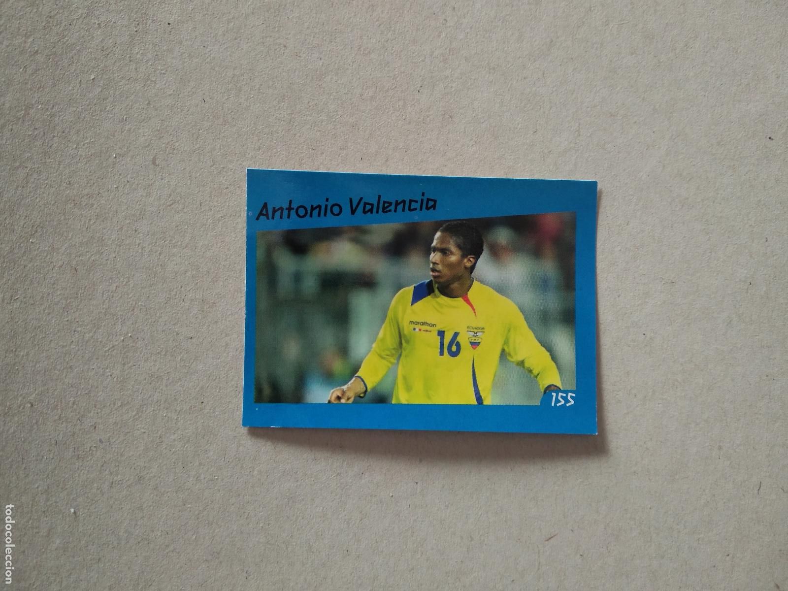 Figurine di Calcio: 155 ANTONIO VALENCIA ECUADOR FUTBOL CROMO JJOO 2012 JUEGOS OLIMPICOS LONDRES LONDON