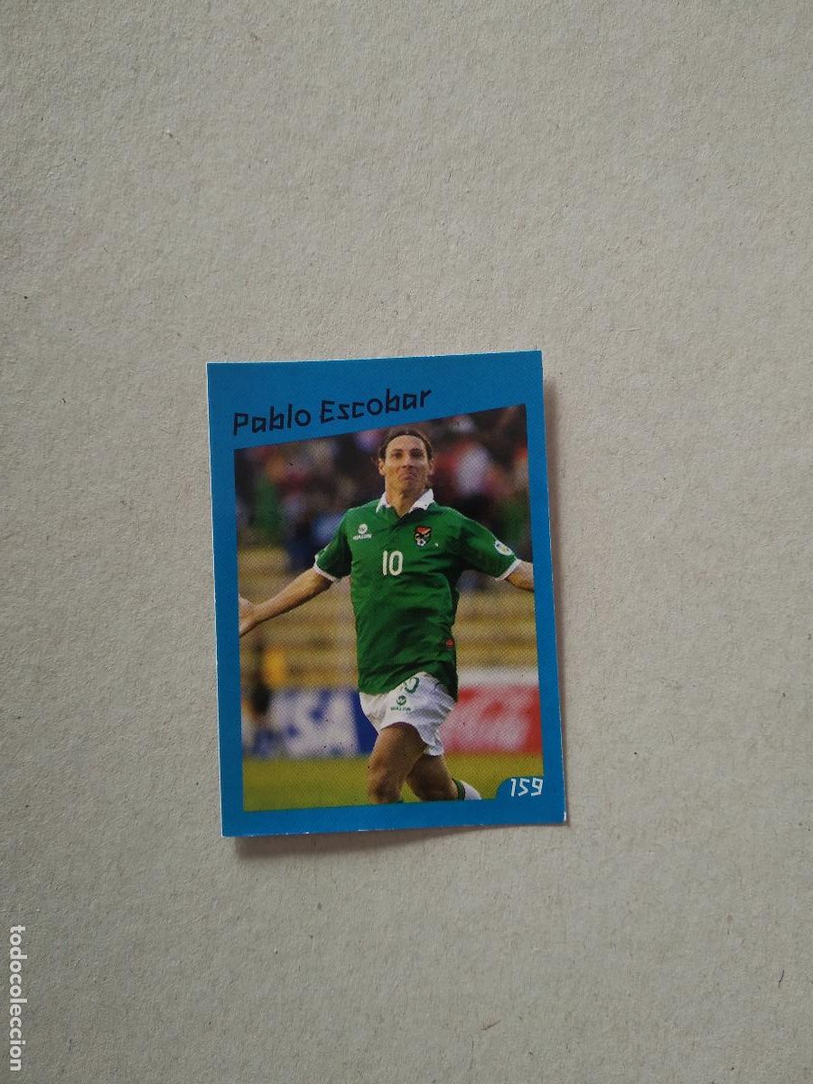 Figurine di Calcio: 159 PABLO ESCOBAR BOLIVIA FUTBOL CROMO JJOO 2012 JUEGOS OLIMPICOS LONDRES LONDON