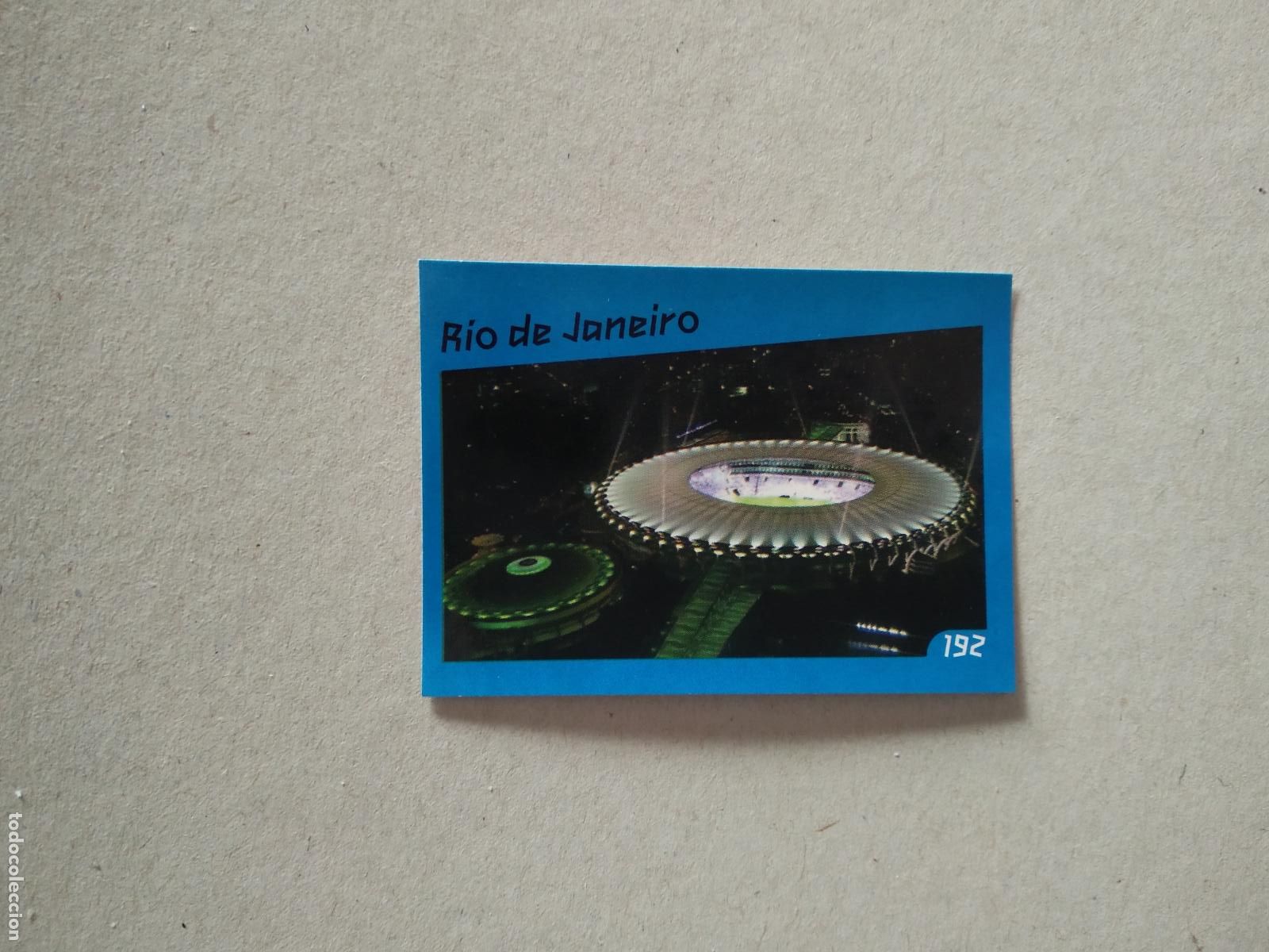 Football Stickers: 192 RIO DE JANEIRO ESTADIO CAMPO FUTBOL CROMO JJOO 2012 JUEGOS OLIMPICOS LONDRES LONDON