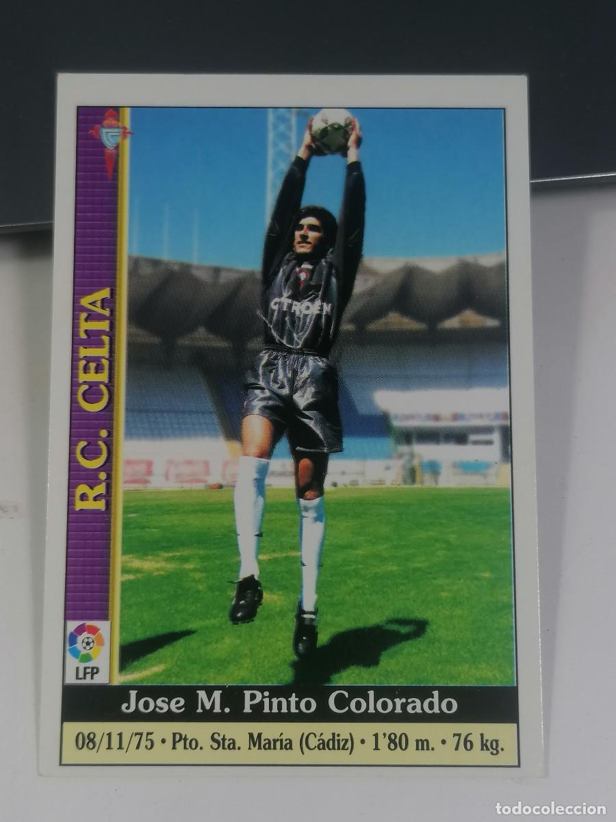 Fu&szlig;ball-Sticker: 76 PINTO CELTA MUNDICROMO 99 00 CROMO FUTBOL LIGA 1999 2000