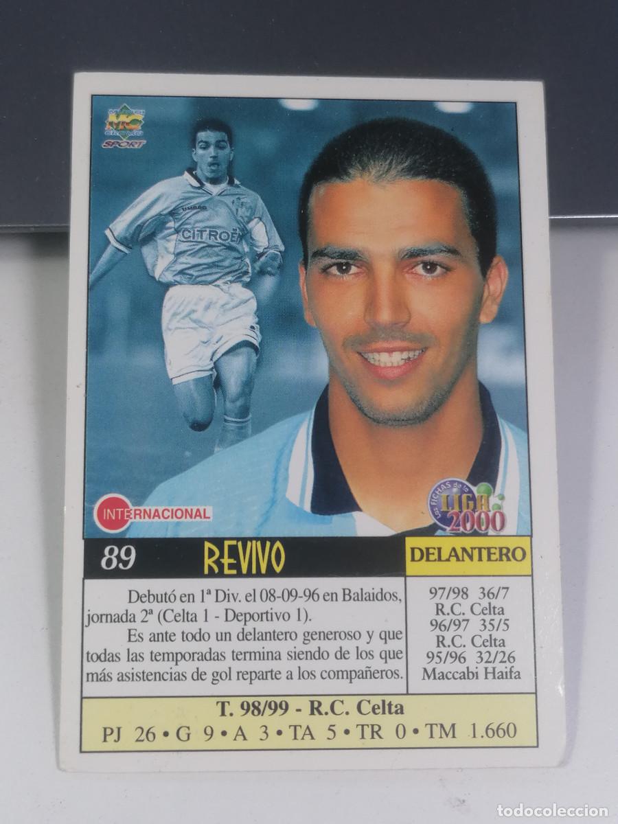 Fu&szlig;ball-Sticker: 89 REVIVO CELTA MUNDICROMO 99 00 CROMO FUTBOL LIGA 1999 2000